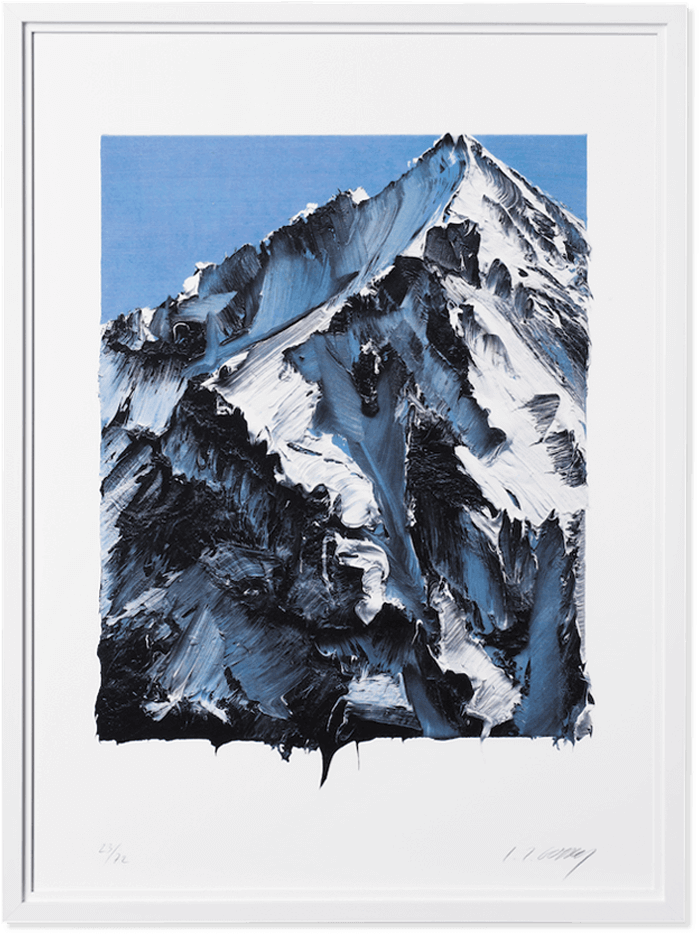 Conrad Jon Godly - Горы Масло (1636x1000), Png Download