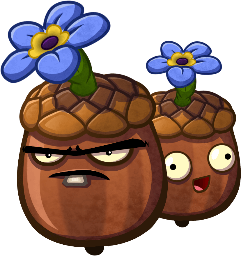 On Pvz, They're Taking Servers Down At 2am Pst For - Forget Me Nuts Pvz Heroes (828x879), Png Download