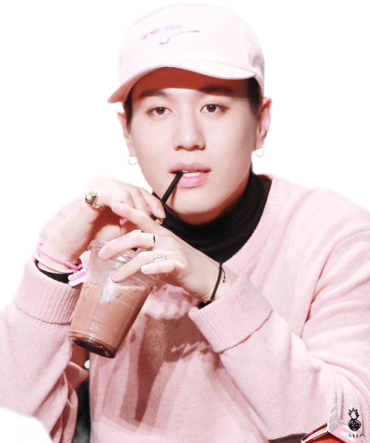 Yugyeom Got7yugyeom Pink Kpop Bias Got7 - Yugyeom Pink (539x645), Png Download