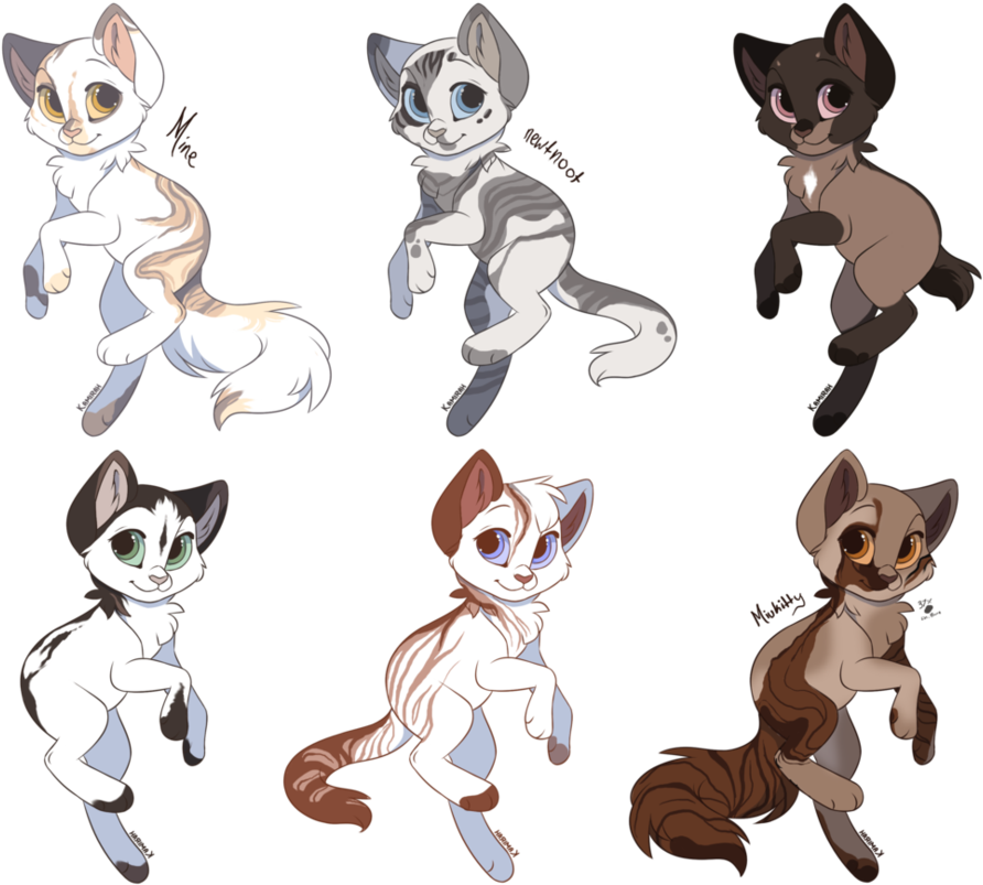 Drawn Cat Adoptable - Warrior Cat Oc Adoptables (947x843), Png Download