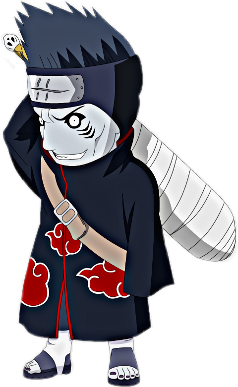Kisame Chibi (480x781), Png Download