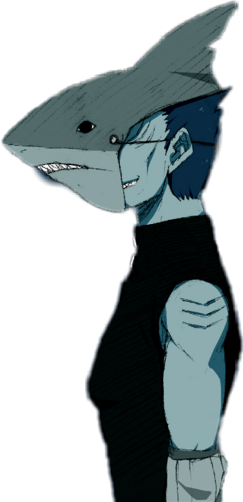 Kisame Png (480x990), Png Download