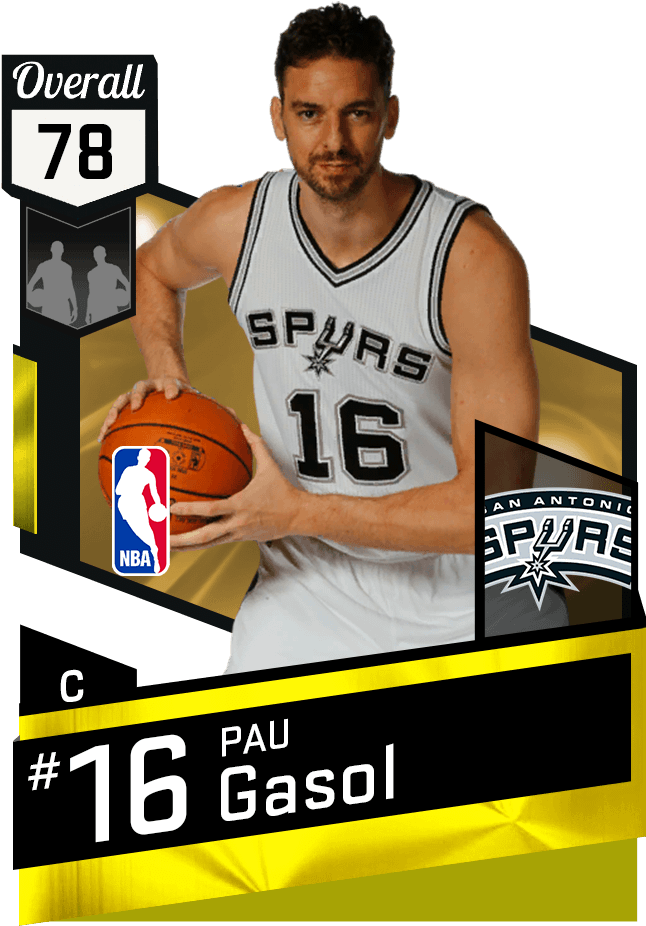 Pau Gasol - Dario Saric Nba 2k17 (651x941), Png Download