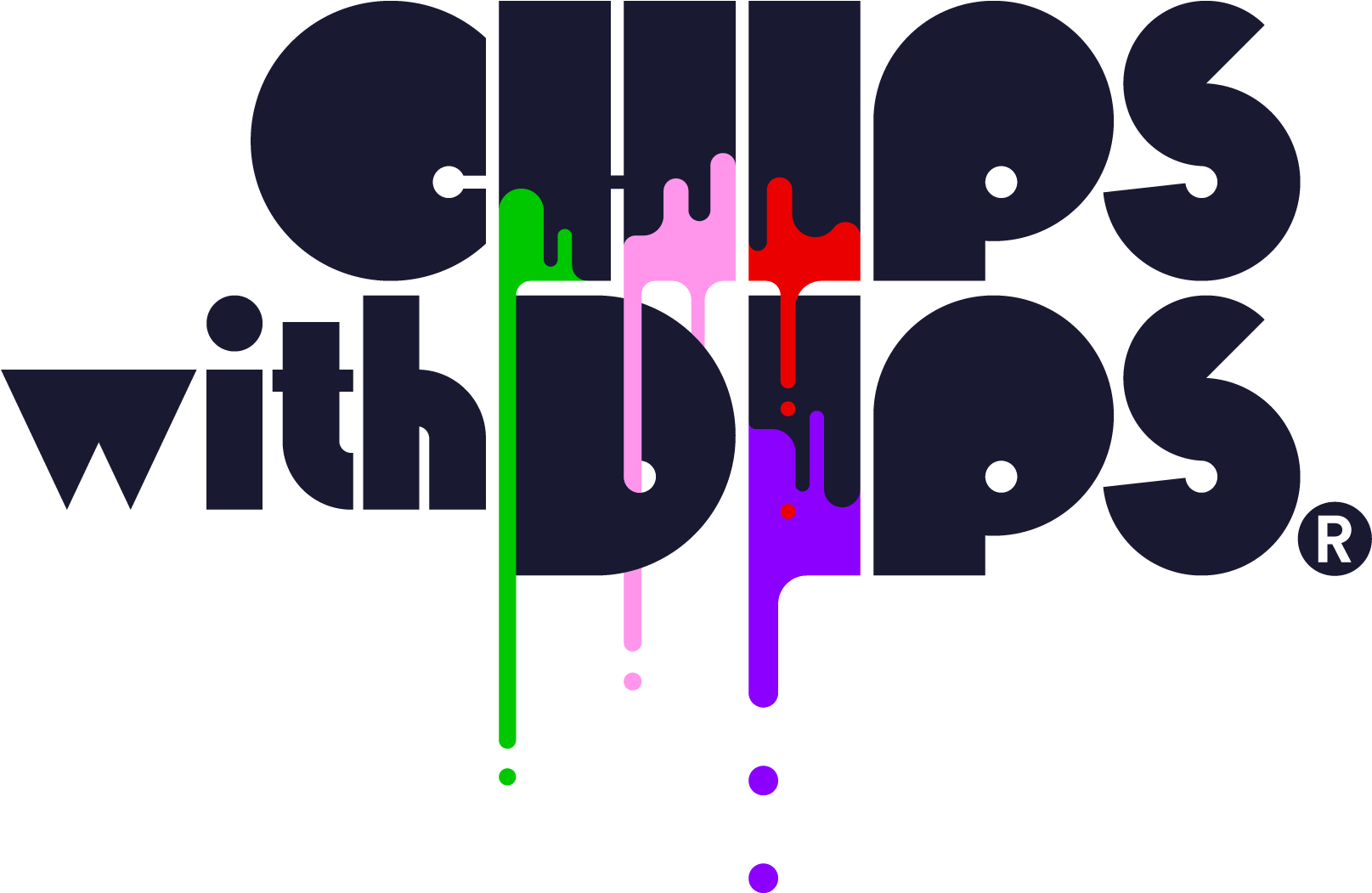 Chips With Dips - Design (1800x1800), Png Download