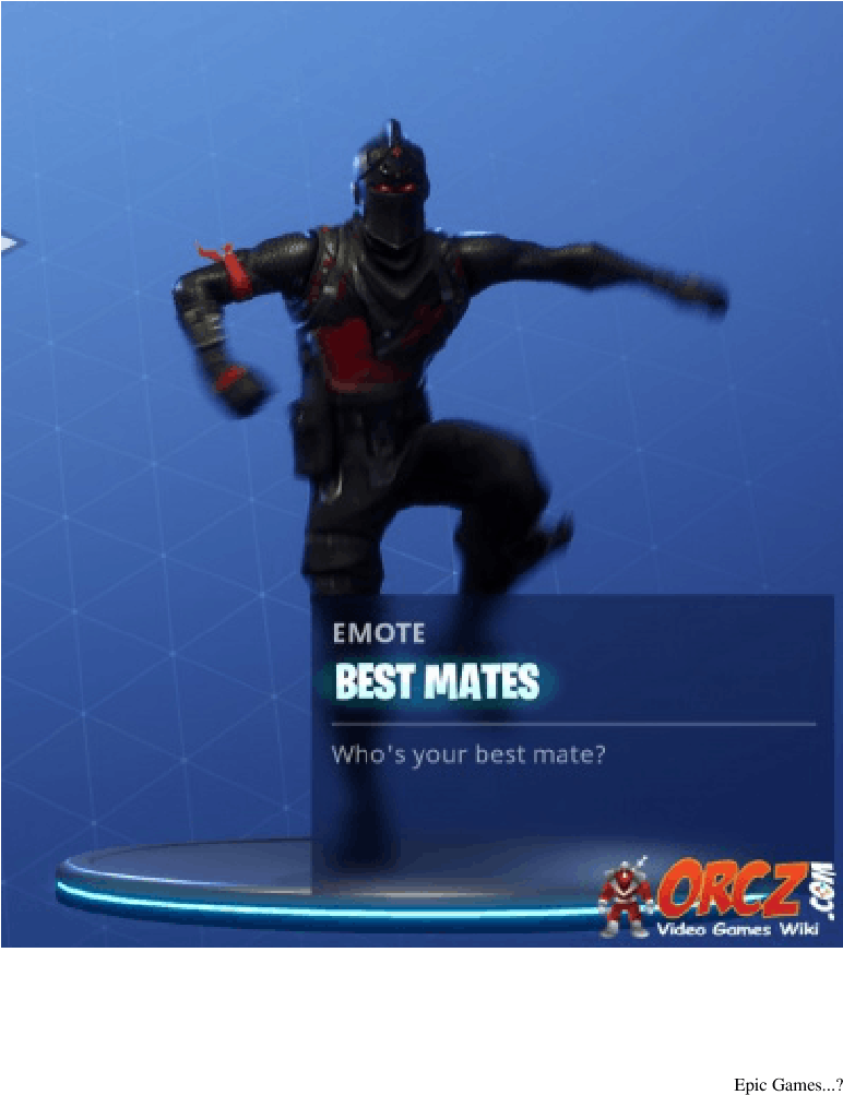 Best Mates Sheet Music For Piano, Synthesizer, Strings, - Fortnite Best Mates Emote (850x1100), Png Download