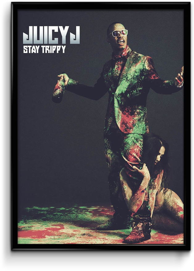 Download Juicy J Stay Trippy Songs PNG Image with No Background