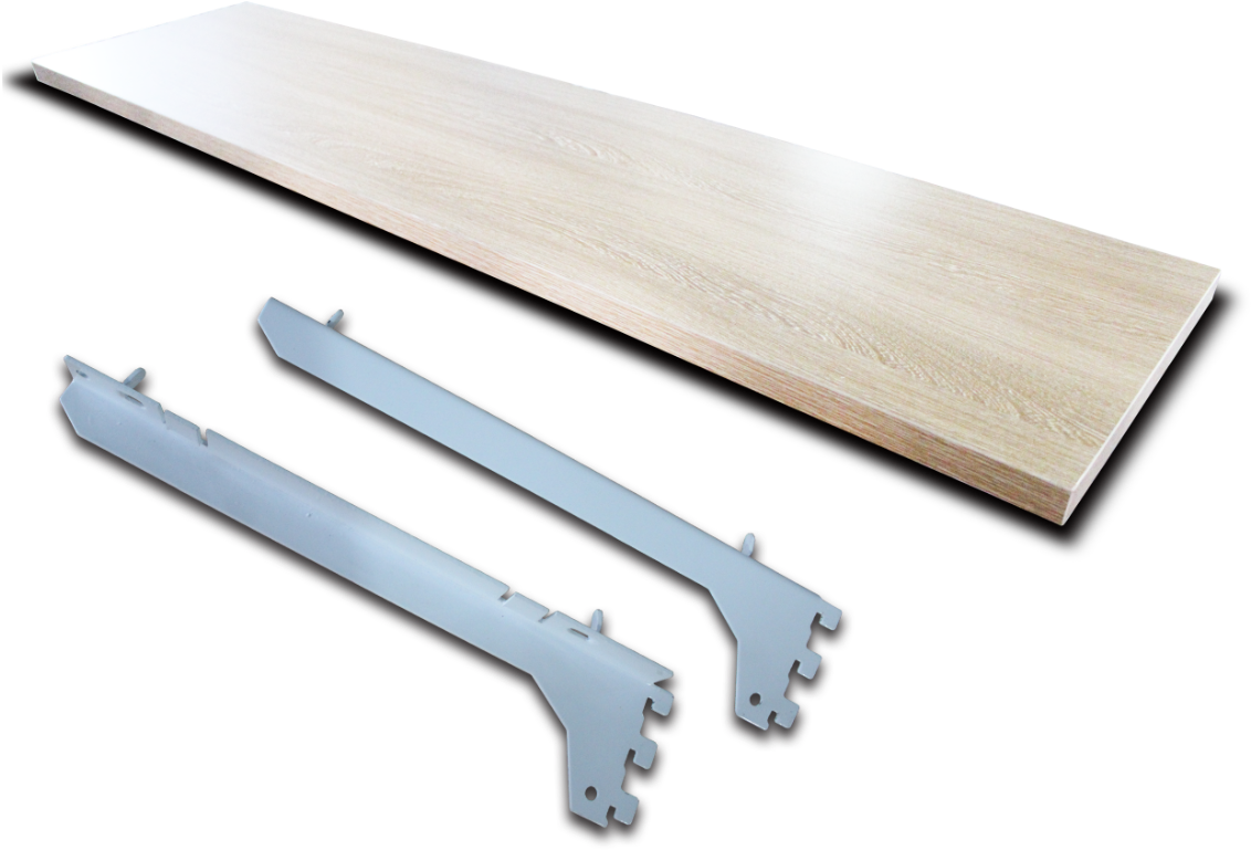 23766-wood Shelf C/w Bracket - Shelf (1131x1599), Png Download