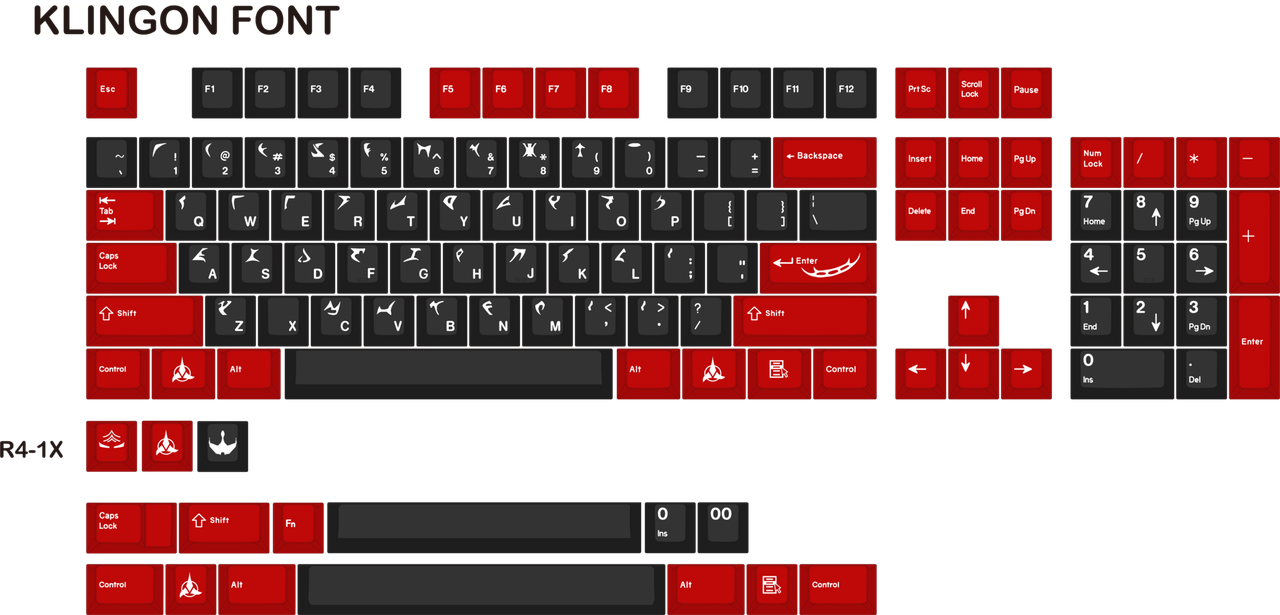[in Stock] Keyreative - Pc Full Keyboard (1280x615), Png Download