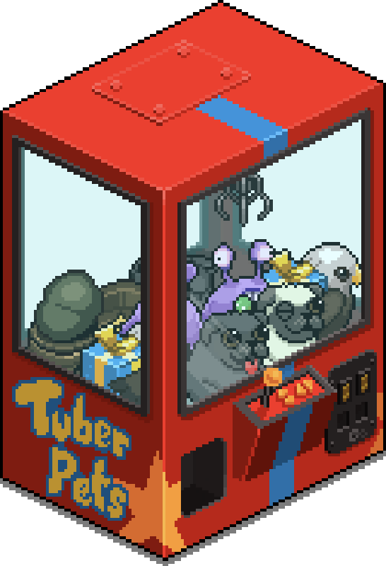 Tuber Pets Machine - Pewdiepie Tuber Gifts Wikia (546x800), Png Download