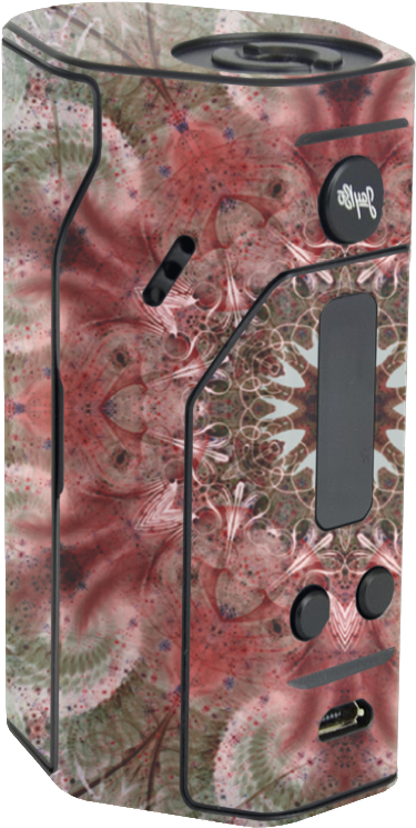 Green Abstract Wismec Reuleaux Dna 200 - Vase (1000x1000), Png Download