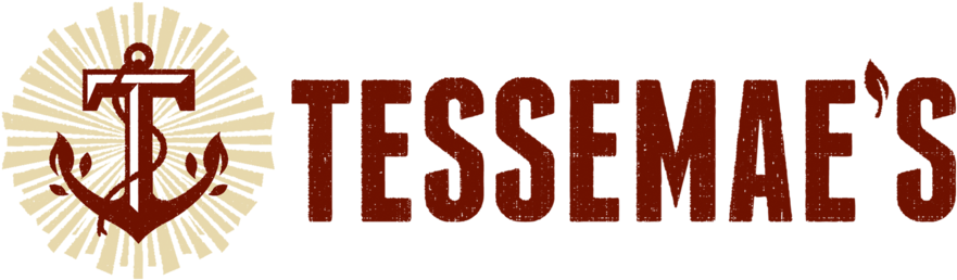 Tessemae Logo2 - Tessemae's - All Natural Green Goddess Dressing - 10 (1000x821), Png Download