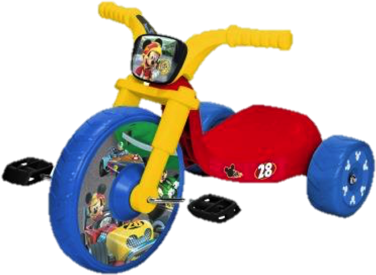 Disney Mickey Mouse Roadster Racers 10" Fly Wheels - Mickey And The Roadster Racers (778x694), Png Download