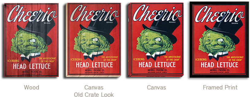 Cheerio Head Lettuce - Buy Enlarge 0-587-24635-9p20x30 Cheerio Brand California (840x380), Png Download
