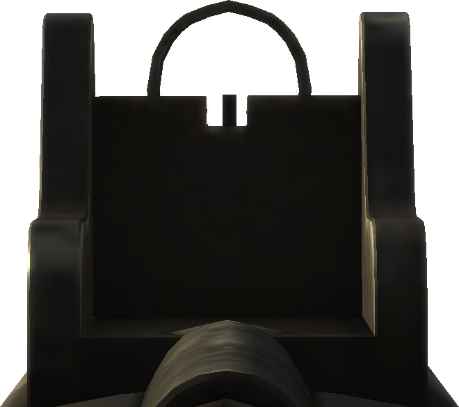 Ppsh-41 Iron Sights Waw - Ppsh-41 (660x585), Png Download