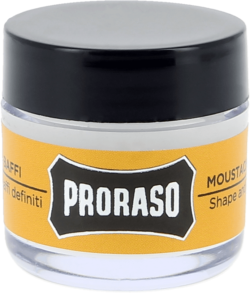 Proraso Italian Wood And Spice Moustache Wax 15ml (1200x1200), Png Download