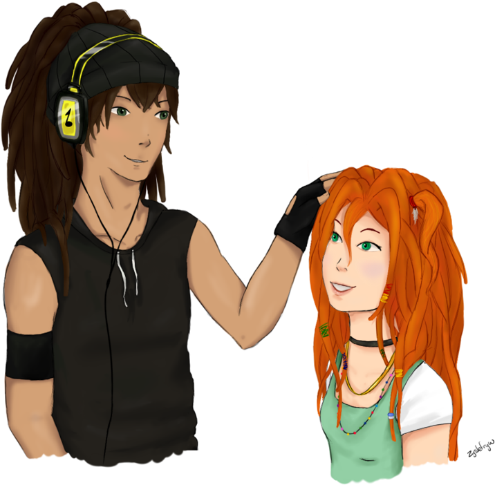 Download Clip Black And White Library Dreads Png Transparent Anime Guy With Dreads Png Image With No Background Pngkey Com