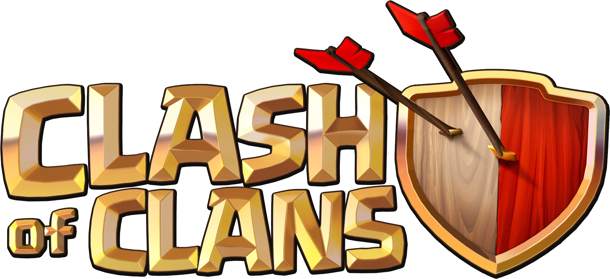 Clash Of Clans Png Transparent Image - Logo Clash Of Clans Png (890x410), Png Download