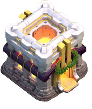 Level - Builder In Clash Of Clan (402x400), Png Download