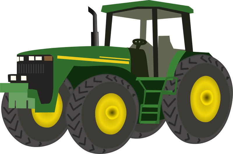 John Deere Free Download Png - Tractor John Deere Png (600x398), Png Download