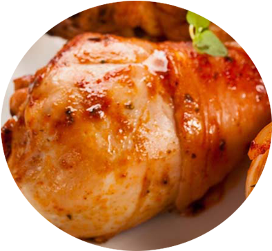 Add Your Comment Cancel Reply - Chicken As Food (393x431), Png Download