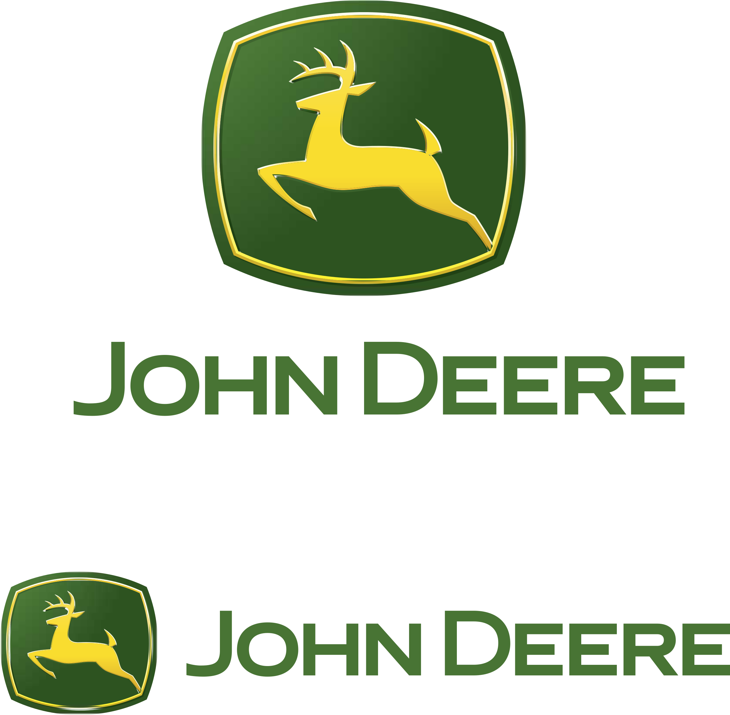 John Deere Logo Png Transparent - John Deere Logo Transparent (2400x2351), Png Download