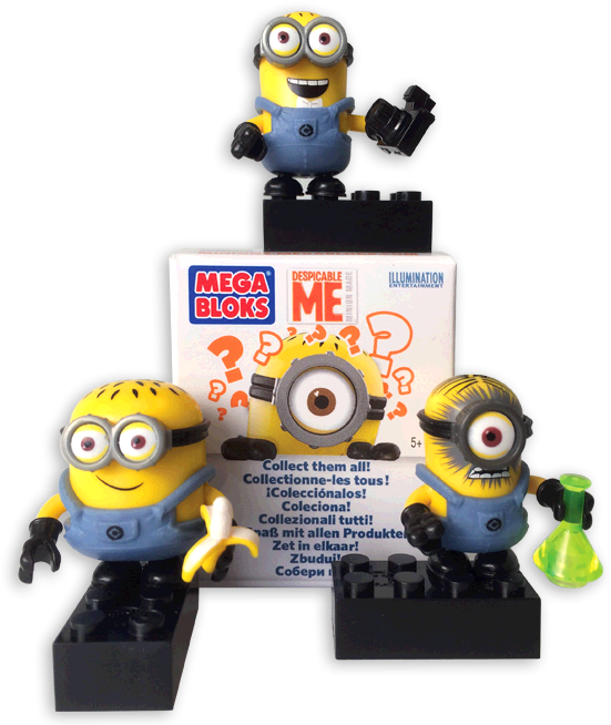 Jpg Library Stock Blocks Despicable Me Collectibles - Mega Bloks Despicable Me Blind Box (654x654), Png Download