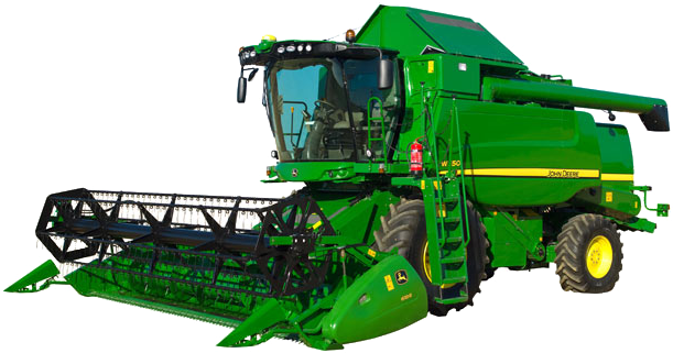 W 550 Hm John Deere 1047111 W 550 Hm - John Deere W Combine (642x462), Png Download