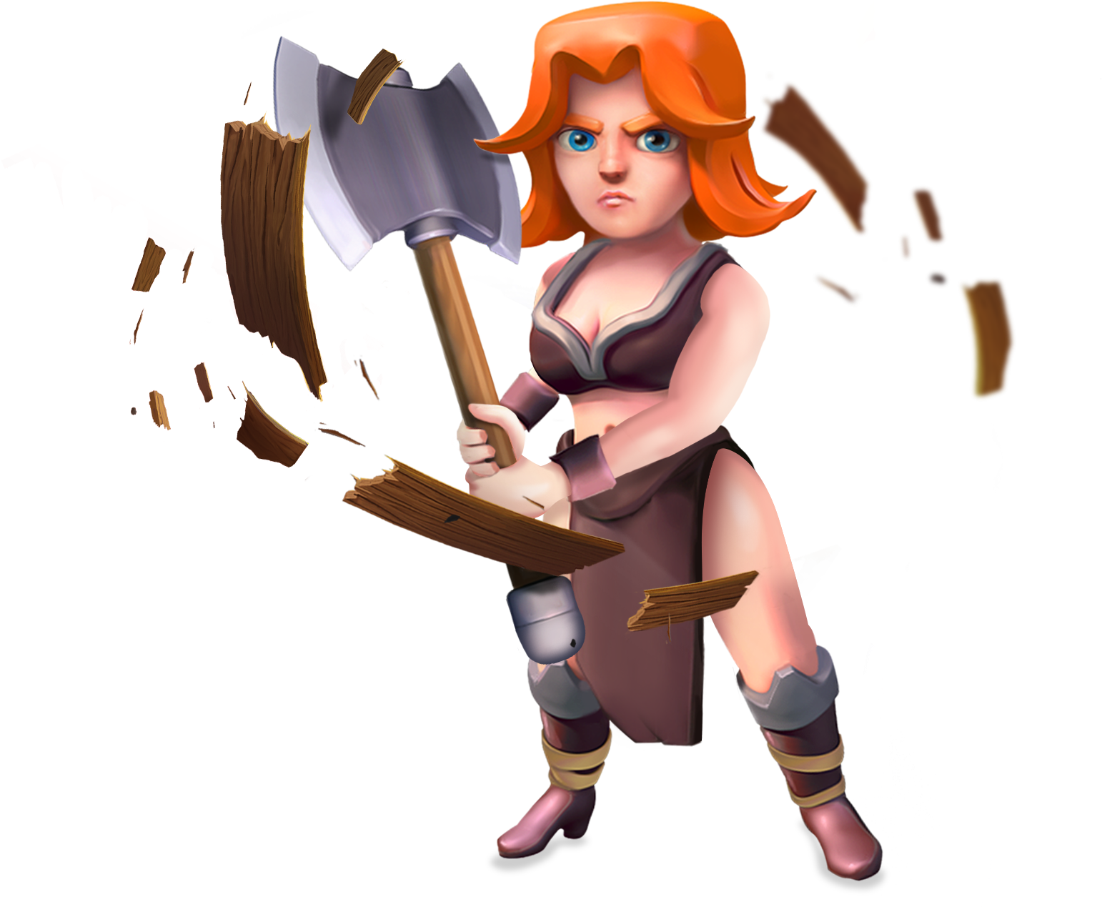 Valkyrie Clash Of Clans - Valkyrie Clash Of Clans Png (2048x1280), Png Download