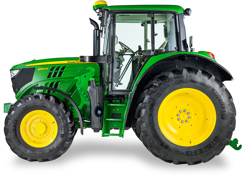 John Deere Transparent Picture - 6130m John Deere (1366x768), Png Download