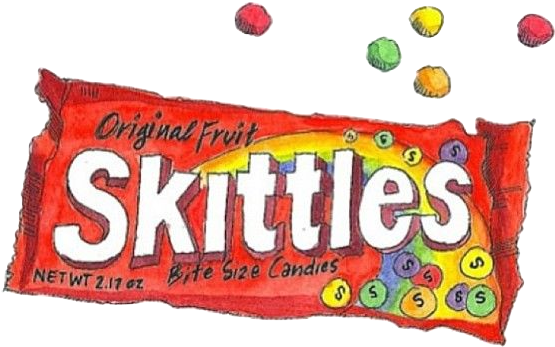 Foto Tumblr Art, Png Tumblr, Tumblr Drawings, Cute - Png Skittles (612x612), Png Download