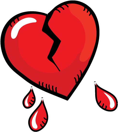 Heart Tattoos Clipart Boys Png - Heart Tattoo Designs Png (500x563), Png Download