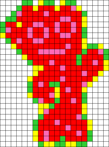 Sour Patch Kid Perler Bead Pattern / Bead Sprite - Sour Patch Kid Perler Bead (421x568), Png Download