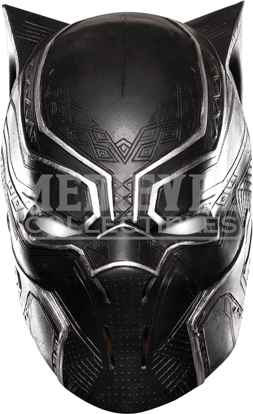Adult Civil War Black Panther Full Mask - Black Panther Latex Mask (850x850), Png Download