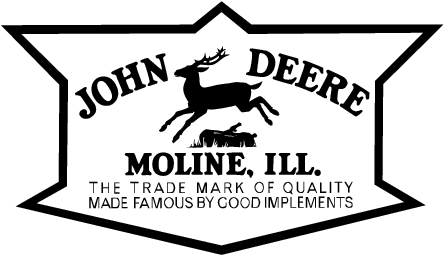 Moline Logos Free Clipartlogo Com - John Deere (465x266), Png Download