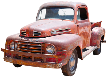 Ford, V8, Pickup, Automotive, American - 1935 Ford Pickup Png (452x340), Png Download