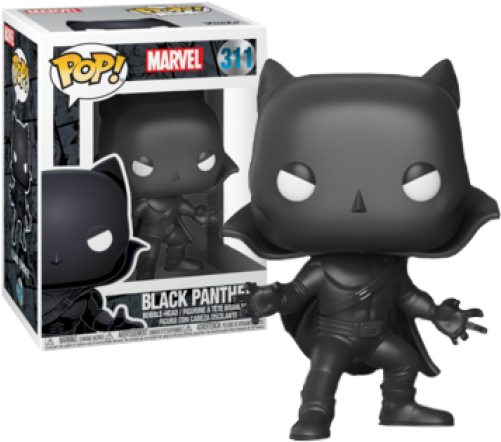 Black Panther Classic - Black Panther Funko Pop Exclusive (500x500), Png Download