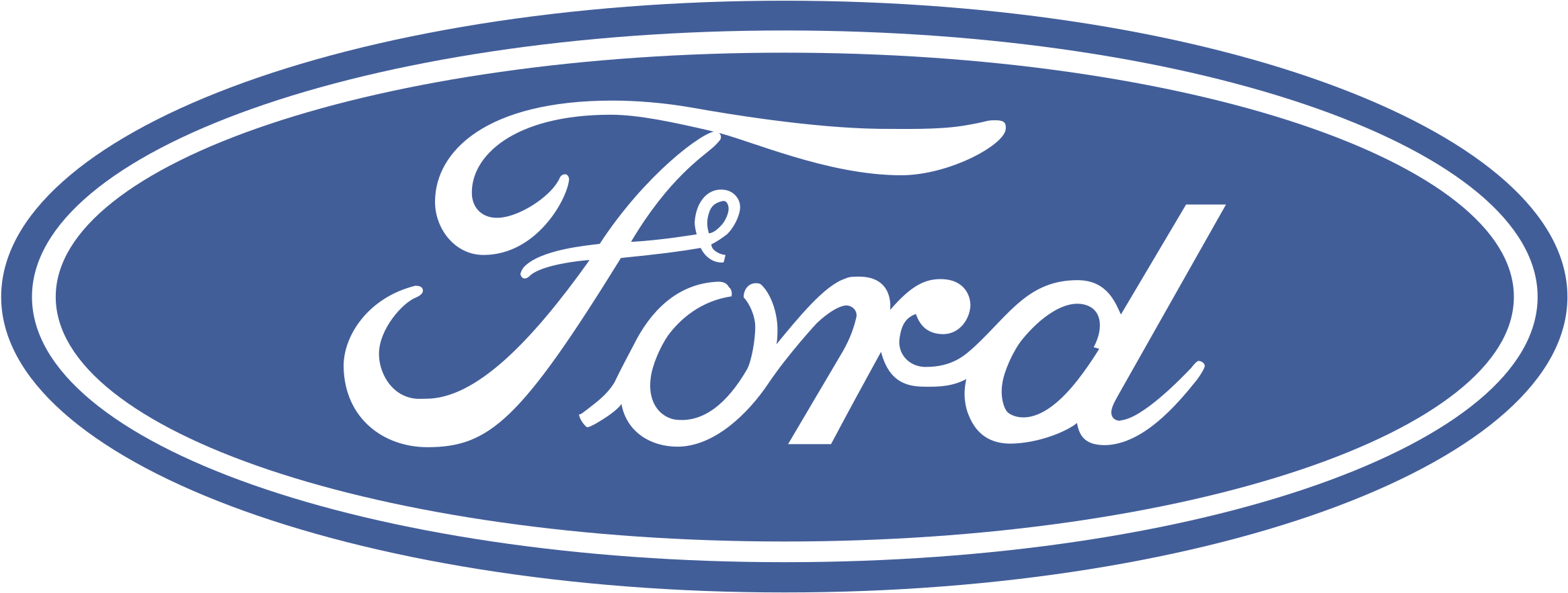 Ford Logo Png Transparent - Png Ford Logo Vector (2400x2400), Png Download