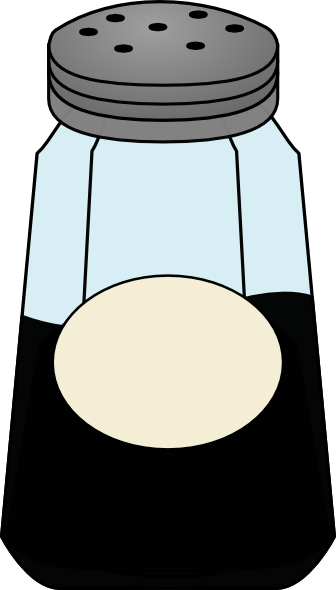 Salt Shaker Clipart Png Clipart Transparent - Clip Art Picture Of Pepper (336x590), Png Download