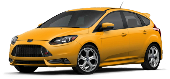 603 - 225 - - Ford Focus St 2013 Silver (600x275), Png Download