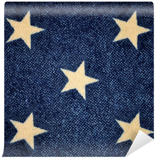 Blue Background With White Stars Wall Mural • Pixers® - Eu Public Procurement Law (400x400), Png Download