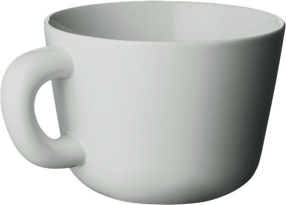 09091 Bulky Tea Cup Grey 1502282376 - Tea (2000x2000), Png Download