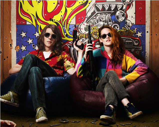 Kristen Stewart Asks Jesse Eisenberg Some Uncomfortable - American Ultra Wallpaper Iphone (854x510), Png Download