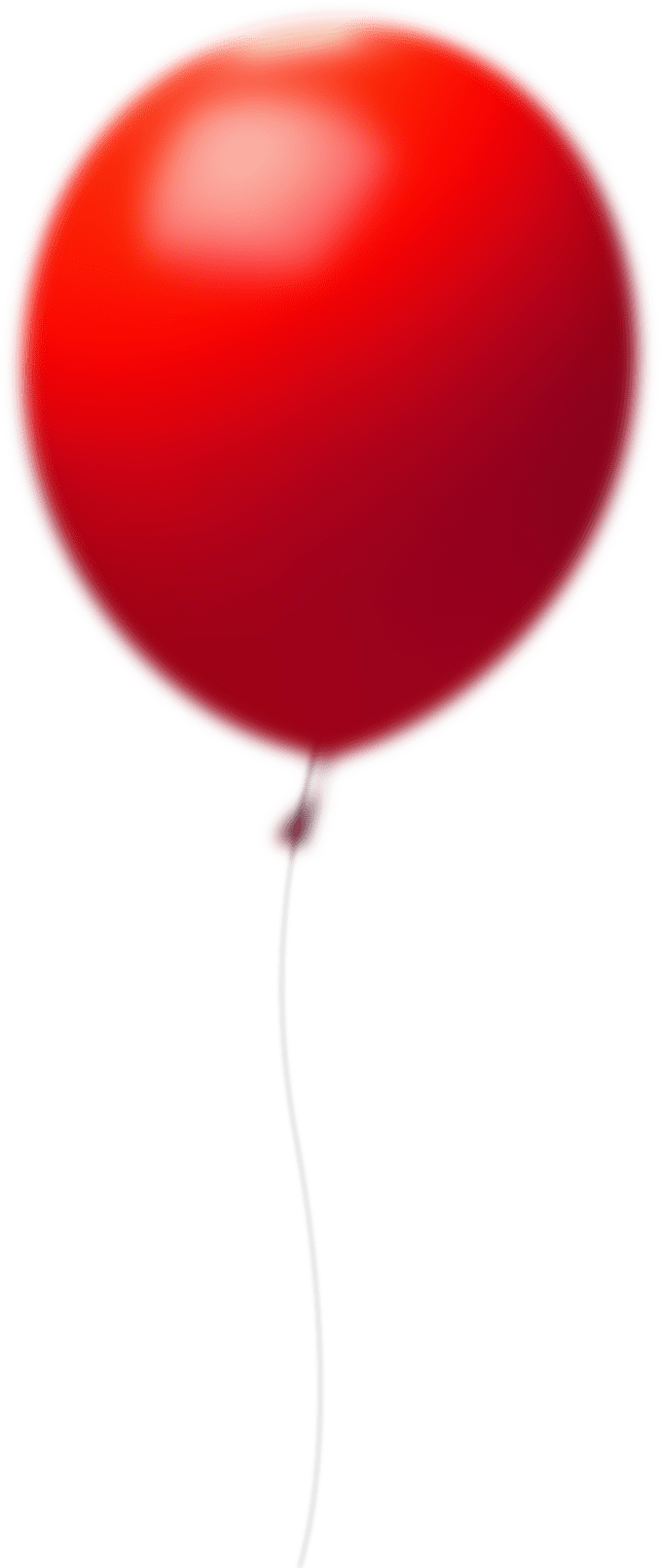 Balloon (643x1524), Png Download