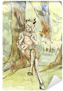Is The God Of The Wild, Shepherds And Flocks Wall Mural - Flute Lore, Flute Tales: Artifacts, History, And Stories (400x400), Png Download