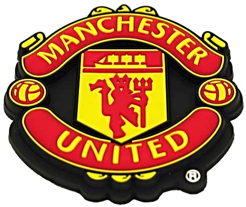Manchester United Logo Png File - Manchester United Rubber Keychain (500x420), Png Download