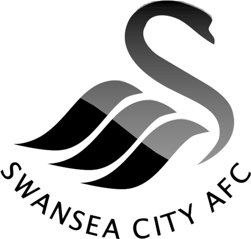 Swansea Vs Manchester United - Swansea City Logo Pes (500x500), Png Download