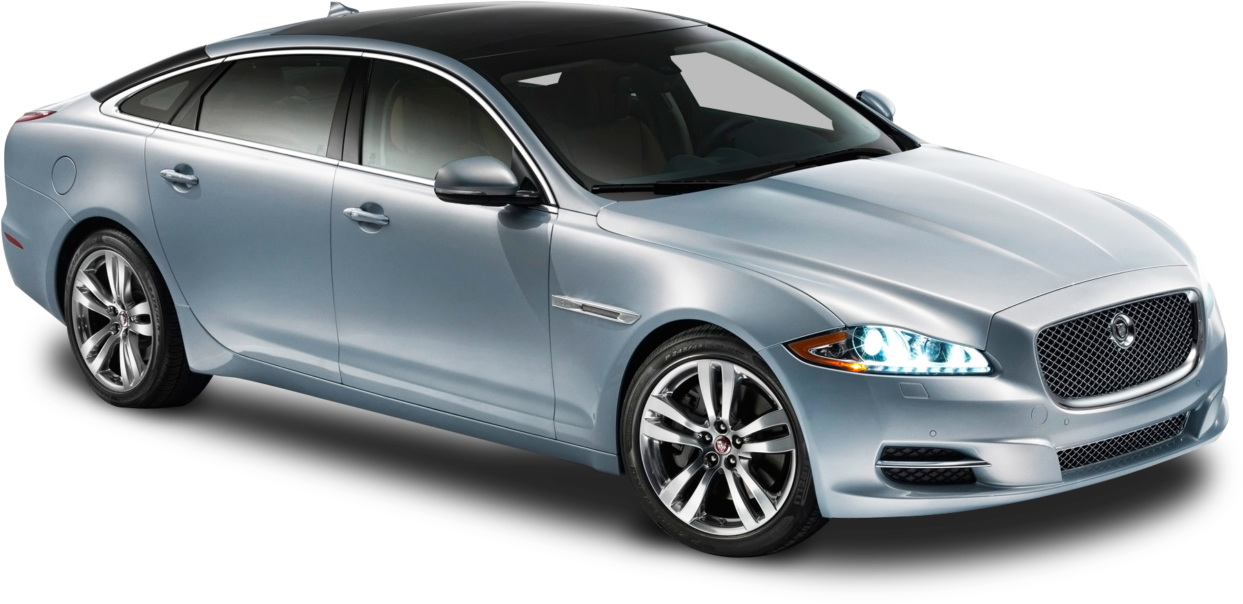 Jaguar Xj Car Png Image - Jaguar Xj Png (1938x1042), Png Download