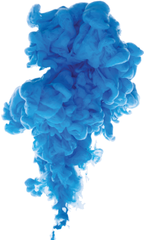 Blue Smoke Png - Blue Color Smoke Png (500x500), Png Download