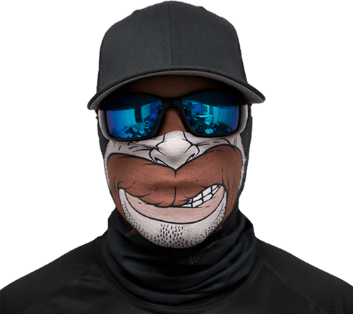 Motorcycle Face Mask Mustache V=1499660972 - Salt Armour Sa Mustache Face Shield Sun Mask Neck Gaiter (500x445), Png Download