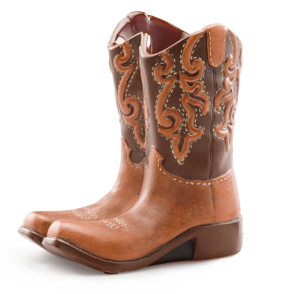 Rodeo Cowboy Boots Scentsy Warmer - Cowboy Boots Scentsy Warmer (600x600), Png Download